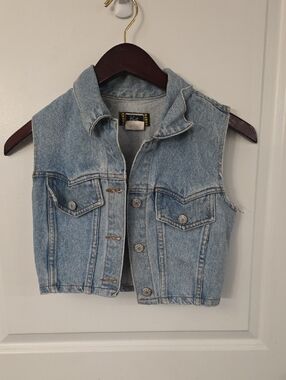Photo Products USA Y2K Jean Vest
